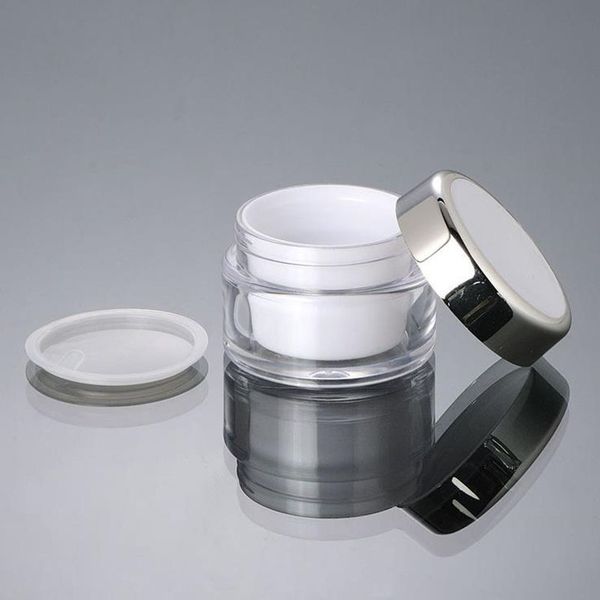 50g plastic makeup cream jar refillable empty bottles lotion container travel nail art makeup pots
50g plastic makeup cream jar refillable empty bottles lotion container travel nail art makeup pots