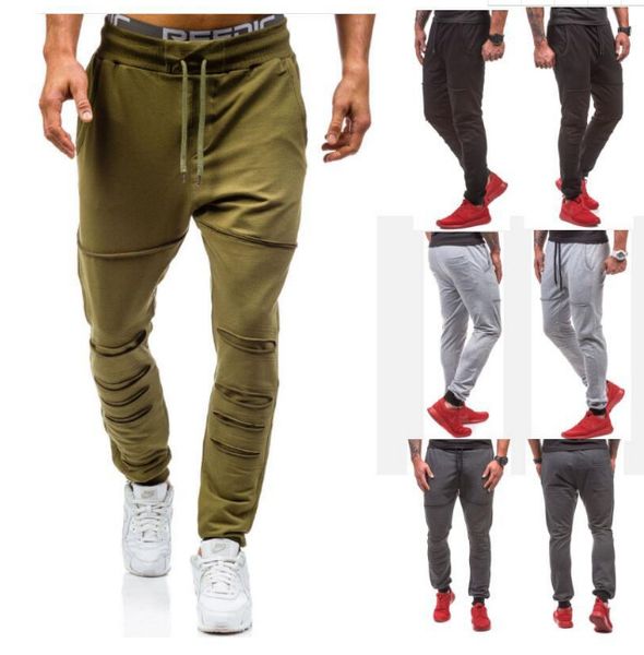 hole jogger 2019 men gyms pants casual elastic cotton mens fitness workout pants skinny,sweatpants trousers jogger pants, Black
hole jogger 2019 men gyms pants casual elastic cotton mens fitness workout pants skinny,sweatpants trousers jogger pants, Black