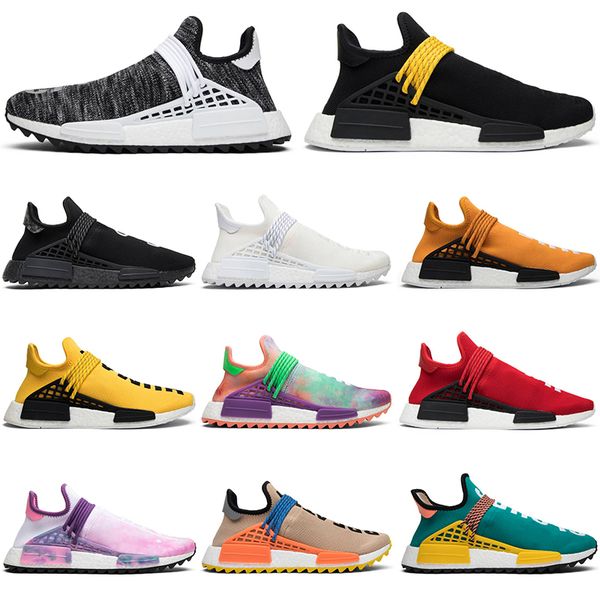 2019 Human Race Pharrell Williams Running Shoes Men Women Hu Trail Blank Canvas NERD black oreo designer mens Trainers Sports Sneakers
2019 Human Race Pharrell Williams Running Shoes Men Women Hu Trail Blank Canvas NERD black oreo designer mens Trainers Sports Sneakers