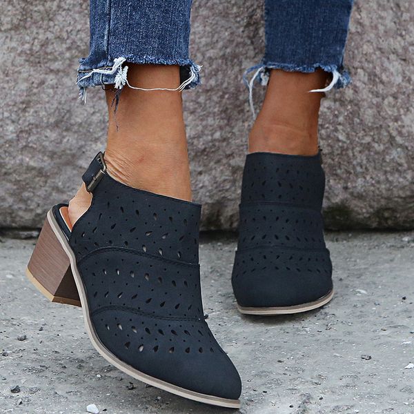 high heel women sandals summer shoes 2020 fashion chunky sandals ladies shoes big size party dress footwear hvt8076, Black 
high heel women sandals summer shoes 2020 fashion chunky sandals ladies shoes big size party dress footwear hvt8076, Black