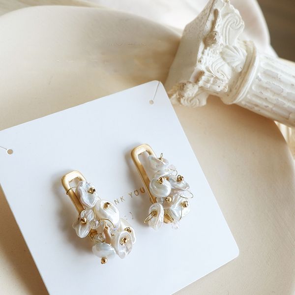 mengjiqiao new japan natural freshwater pearl irregular stud earrings for women handmade fashion oorbellen elegant jewelry gifts, Golden
mengjiqiao new japan natural freshwater pearl irregular stud earrings for women handmade fashion oorbellen elegant jewelry gifts, Golden