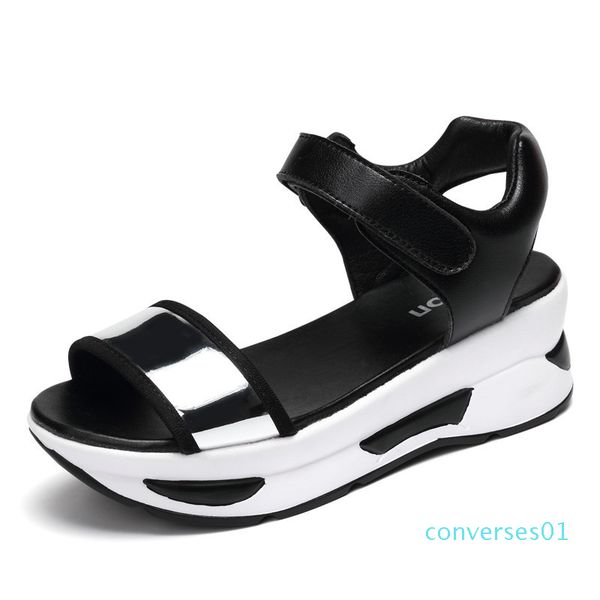 summer students flat sandals leather zapatos mujer sandals espadrilles wedge chaussures femme scarpe donna sandals gladiator co001, Black
summer students flat sandals leather zapatos mujer sandals espadrilles wedge chaussures femme scarpe donna sandals gladiator co001, Black