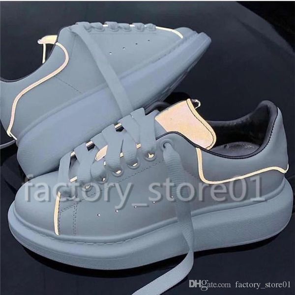 mens womens fashion luxury platform shoes flat casual lady walking casual sneakers luminous fluorescent white shoes leather, Black
mens womens fashion luxury platform shoes flat casual lady walking casual sneakers luminous fluorescent white shoes leather, Black