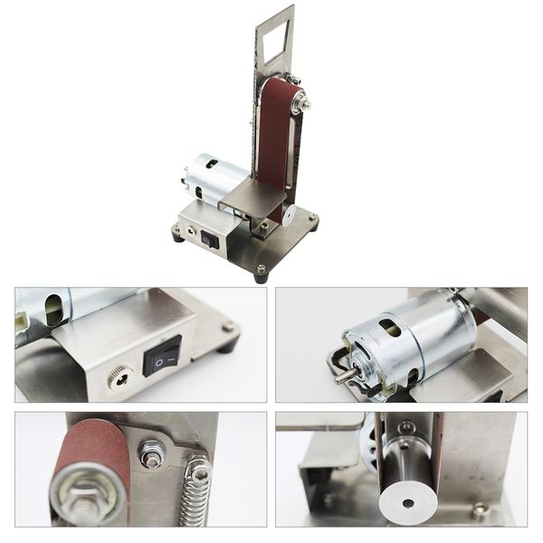 diy electric mini belt sander фиксированный угол заточки режущая кромка машина угловая вилка grinder ленточная шлифмашина вуд металлообработ
diy electric mini belt sander фиксированный угол заточки режущая кромка машина угловая вилка grinder ленточная шлифмашина вуд металлообработ