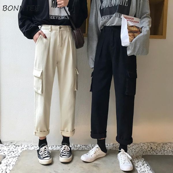 jeans women high waist straight full-length korean style casual womens pockets fashion new style solid students trousers 2019, Blue
jeans women high waist straight full-length korean style casual womens pockets fashion new style solid students trousers 2019, Blue