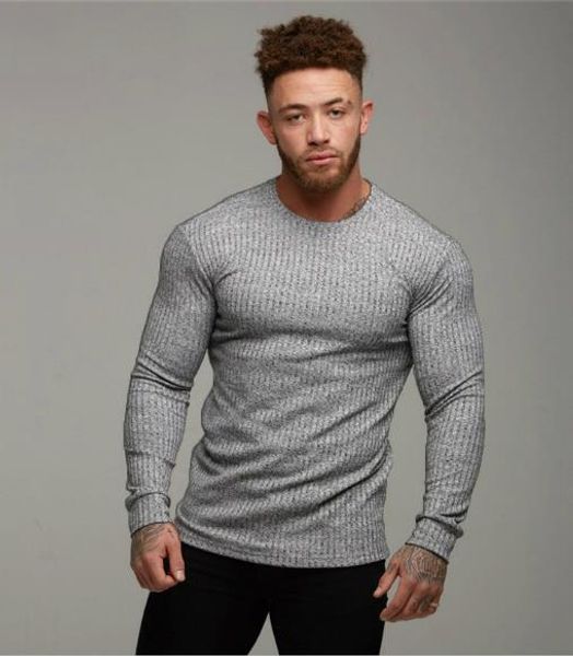 men designer tees casual long sleeve solid color t shirts fashion slim crew neck sport tees men clothing, White;black
men designer tees casual long sleeve solid color t shirts fashion slim crew neck sport tees men clothing, White;black