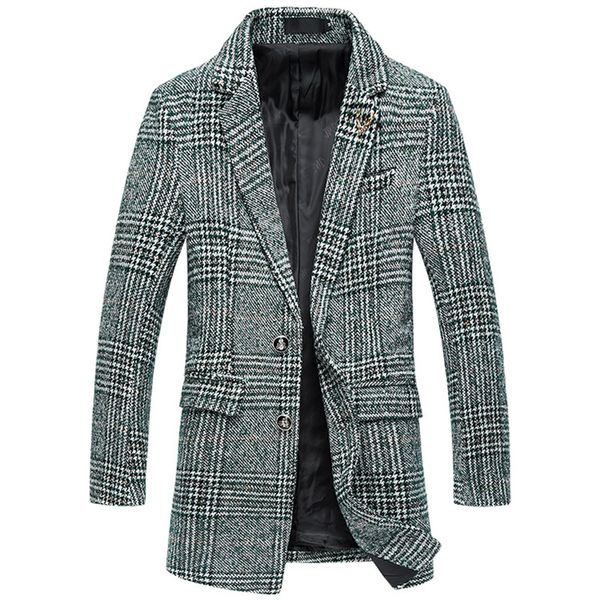 2018 men's autumn and winter long high-end british style wool woolen coat / urban boutique large size slim trench coat m-5xl, Black
2018 men's autumn and winter long high-end british style wool woolen coat / urban boutique large size slim trench coat m-5xl, Black