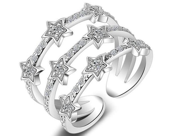 silver rings romantic multilayers twinkling cz crystal stars zircon stone jewelry for women nice gift gb67
silver rings romantic multilayers twinkling cz crystal stars zircon stone jewelry for women nice gift gb67
