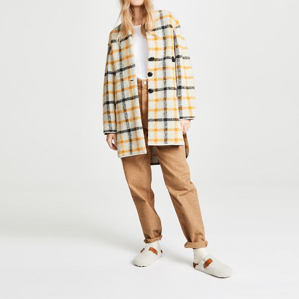 women coat classic lattice plaid silhouette wool medium and long section coat autumn and winter clearance, Black
women coat classic lattice plaid silhouette wool medium and long section coat autumn and winter clearance, Black