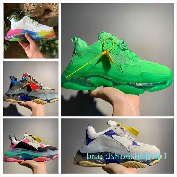 women men luxury platform dad casual shoes crystal bottom triple-s leisure designer shoes sneakers for men vintage grandpa trainer chaus g8, Black
women men luxury platform dad casual shoes crystal bottom triple-s leisure designer shoes sneakers for men vintage grandpa trainer chaus g8, Black