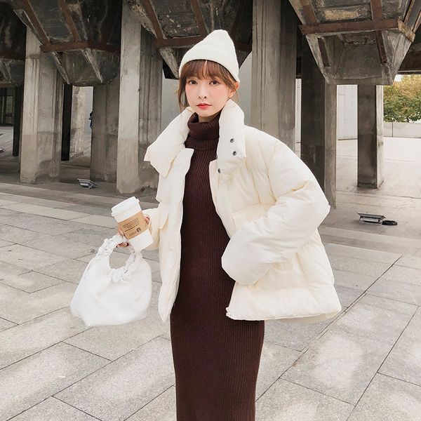 cotton-padded jacket women's 2018 new style winter korean-style students loose-fit down coat winter cotton dress coat women's th, Blue;black
cotton-padded jacket women's 2018 new style winter korean-style students loose-fit down coat winter cotton dress coat women's th, Blue;black