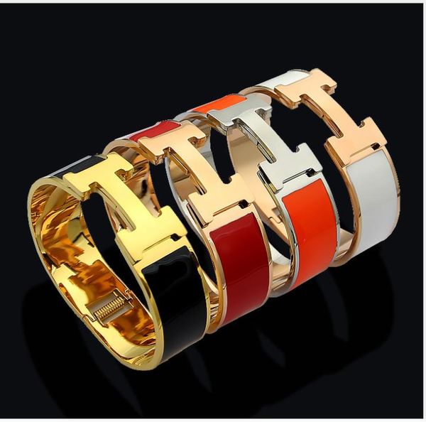 18mm wide oil dripping bracelet women's color oil dripping spring buckle bracelet, Golden;silver
18mm wide oil dripping bracelet women's color oil dripping spring buckle bracelet, Golden;silver