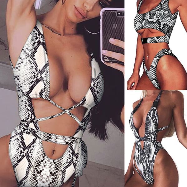 monokini swimsuit women one piece 2019 neon leopard snake bandage onepiece thong swimwear trikini high cut swimming suit, White;black
monokini swimsuit women one piece 2019 neon leopard snake bandage onepiece thong swimwear trikini high cut swimming suit, White;black