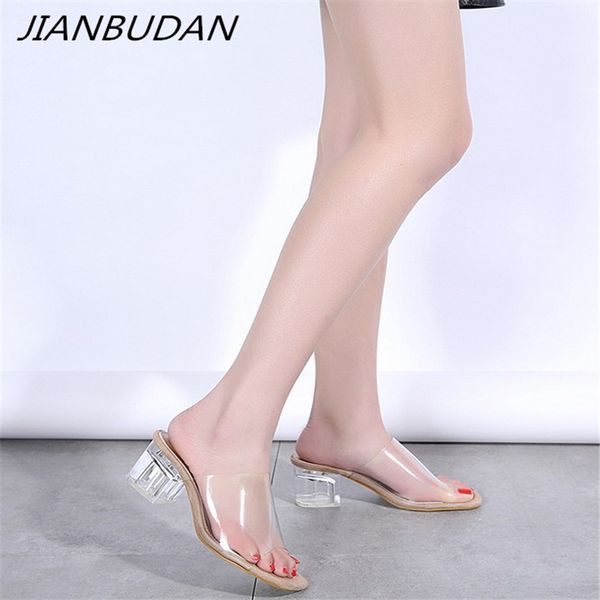 jianbudan open toe elegant women's transparent slippers pvc crystal slippers 6cm high heel summer outdoor sandals size 35-40, Black
jianbudan open toe elegant women's transparent slippers pvc crystal slippers 6cm high heel summer outdoor sandals size 35-40, Black
