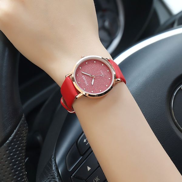 woman fashion leather band analog quartz round wrist watch watches ing, Slivery;brown
woman fashion leather band analog quartz round wrist watch watches ing, Slivery;brown