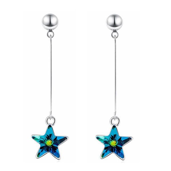 длинные серьги падения ювелирные изделия для женщин кристалл от swarovski elements звезда мотаться серьги модные аксессуары 28920, Silver
длинные серьги падения ювелирные изделия для женщин кристалл от swarovski elements звезда мотаться серьги модные аксессуары 28920, Silver