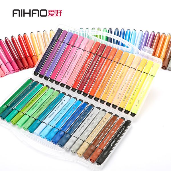 color art marker pen drawing set colors children painting watercolor pens safe non-toxic water washing graffiti gifts stationery
color art marker pen drawing set colors children painting watercolor pens safe non-toxic water washing graffiti gifts stationery
