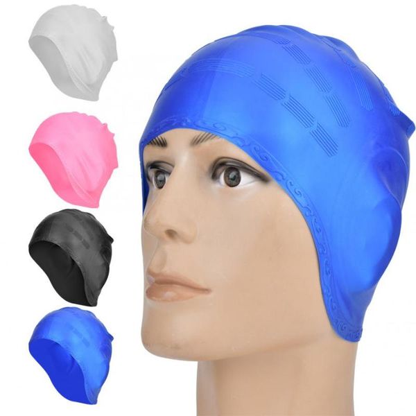 pool & accessories 1pc women swimming cap silicone waterproof bathing hat stretchy long hair ear protector
pool & accessories 1pc women swimming cap silicone waterproof bathing hat stretchy long hair ear protector