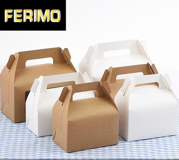 gift wrap 50pcs kraft paper favor box cupcake with handle white packing cake boxes party cardboard carton
gift wrap 50pcs kraft paper favor box cupcake with handle white packing cake boxes party cardboard carton