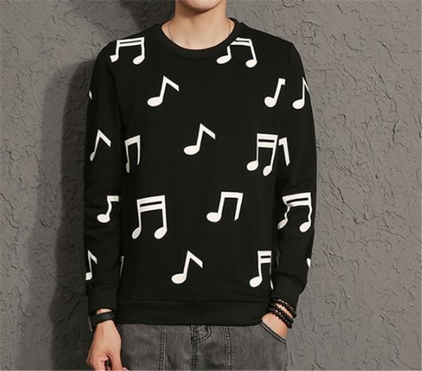 mens designer musical symbols hoodies fashion contrast color long sleeve sweatshirts for man loose man clothing, Black
mens designer musical symbols hoodies fashion contrast color long sleeve sweatshirts for man loose man clothing, Black