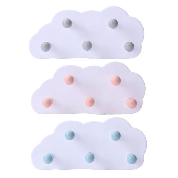1set multipurpose cloud 5 hooks wall hanging rack clothes hat key hanger kitchen kids living room decoration organizer
1set multipurpose cloud 5 hooks wall hanging rack clothes hat key hanger kitchen kids living room decoration organizer