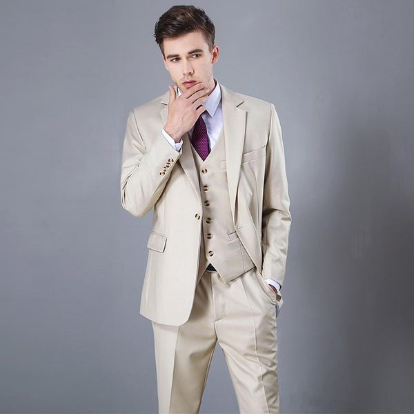 new slim fit begei wedding men suits 3 pieces (jacket+pants+vest) groom tuxedos bridegroom suits man blazer 137, Black;gray
new slim fit begei wedding men suits 3 pieces (jacket+pants+vest) groom tuxedos bridegroom suits man blazer 137, Black;gray