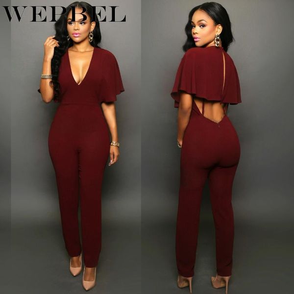 wepbel женщины jumpsuitromper брюки дамы клубная одежда playsuit v-образным вырезом bodycon партия боди, Black;white
wepbel женщины jumpsuitromper брюки дамы клубная одежда playsuit v-образным вырезом bodycon партия боди, Black;white