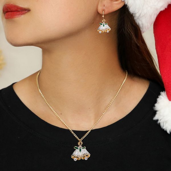 modyle cute christmas earring santa claus snowman lovely tree bell jewelry accessories romantic christmas gifts for women girls, Silver
modyle cute christmas earring santa claus snowman lovely tree bell jewelry accessories romantic christmas gifts for women girls, Silver
