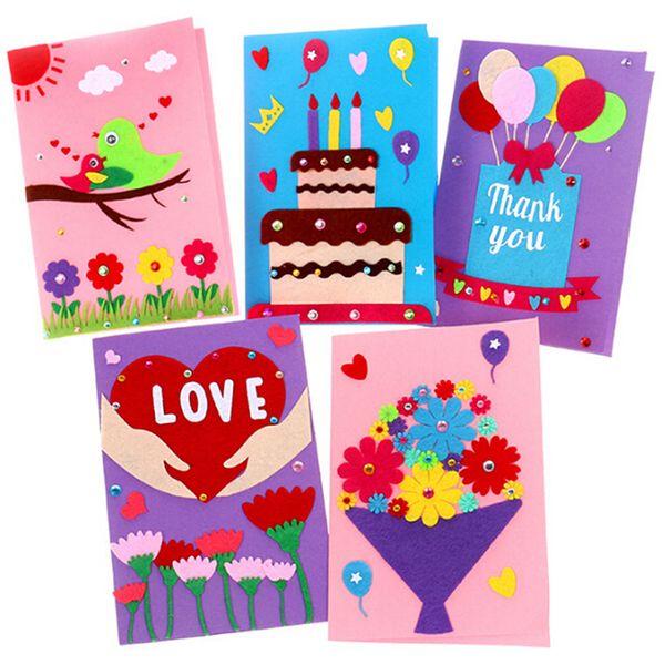 1 set children cartoon diy sticker toys non-woven felt collage thanks card crafts craft decoration stickers educational gifts
1 set children cartoon diy sticker toys non-woven felt collage thanks card crafts craft decoration stickers educational gifts