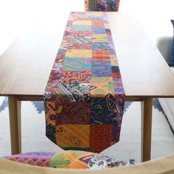 double layer bohemian style table runners table decoration for home party wedding holiday appointment dining decoration
double layer bohemian style table runners table decoration for home party wedding holiday appointment dining decoration
