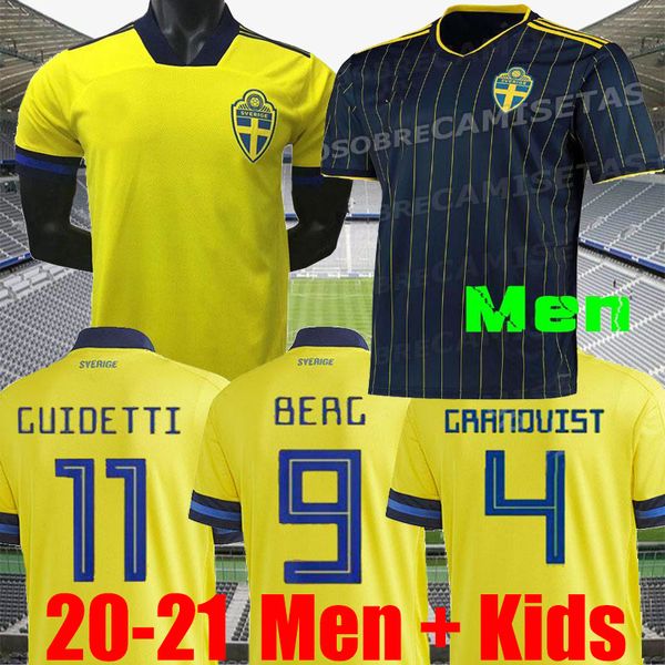 2020 2021 euro men kids jersey sweden soccer jersey home away 20 21 sverige forsberg lindelof berg ibrahimovic team football uniforms shirts, Black;yellow
2020 2021 euro men kids jersey sweden soccer jersey home away 20 21 sverige forsberg lindelof berg ibrahimovic team football uniforms shirts, Black;yellow