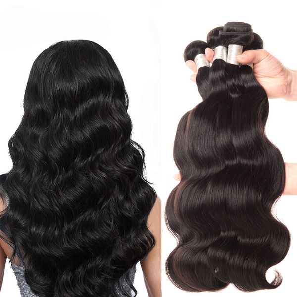 rxy 4 pcs body wave bundles brazilian peuvian malaysian human hair weft wholesale body wave human hair extensitons soft and thick, Black
rxy 4 pcs body wave bundles brazilian peuvian malaysian human hair weft wholesale body wave human hair extensitons soft and thick, Black