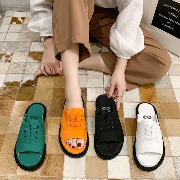 shoes woman 2020 slippers women summer shallow low slides flat soft cross-tied canvas fashion lace-up cotton, Black
shoes woman 2020 slippers women summer shallow low slides flat soft cross-tied canvas fashion lace-up cotton, Black