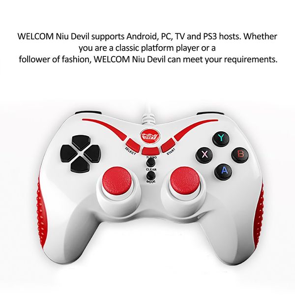 wire game handle computer for android mobile tablet panel tv box for ps3/pc mobile games
wire game handle computer for android mobile tablet panel tv box for ps3/pc mobile games