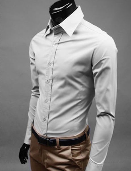 syb 2016 new stylish casual dress slim fit shirts casual long sleeve 17 lgiht gray, White;black
syb 2016 new stylish casual dress slim fit shirts casual long sleeve 17 lgiht gray, White;black