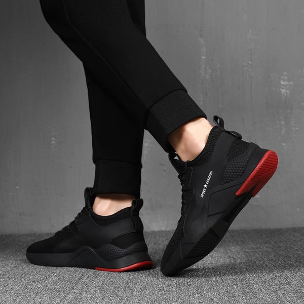 summer lightweight sneakers fashion famous lace-up style men shoes comfortable casual style men sneaker footwear, Black
summer lightweight sneakers fashion famous lace-up style men shoes comfortable casual style men sneaker footwear, Black