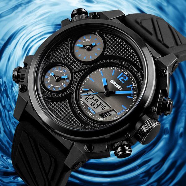 skmei men fashion watches 5 time alarm chrono el light wristwatches week date digital quartz watch men relogio masculino, Slivery;brown
skmei men fashion watches 5 time alarm chrono el light wristwatches week date digital quartz watch men relogio masculino, Slivery;brown