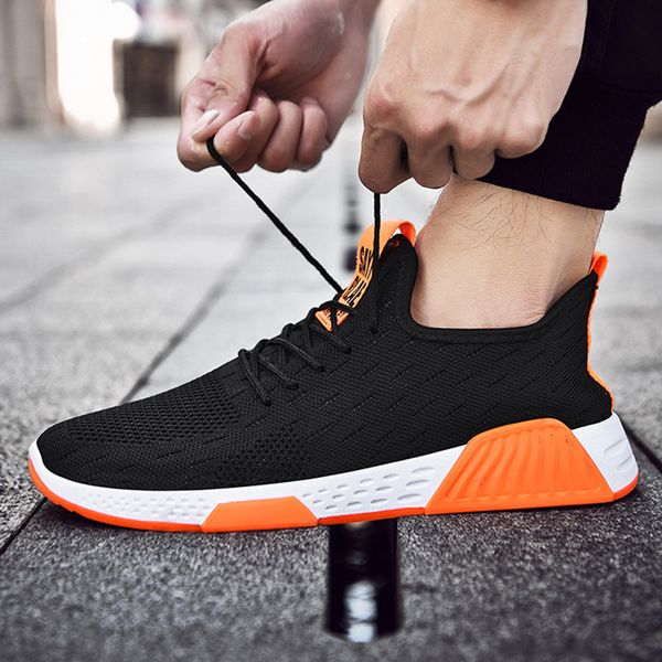 men breathable sneakers no-slip men vulcanize shoes male air mesh lace up wear-resistant casual shoes tenisb masculino, Black
men breathable sneakers no-slip men vulcanize shoes male air mesh lace up wear-resistant casual shoes tenisb masculino, Black