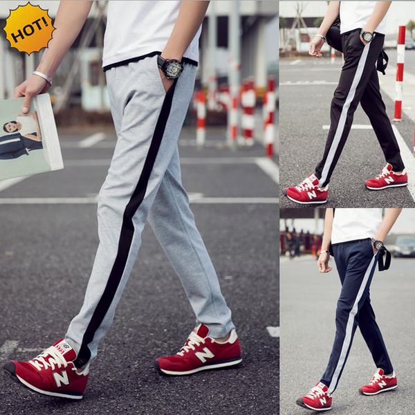 2016 spring autumn slim fit joggers track pants men students elastic waist harem pants traning trousers plus size 5xl, Black
2016 spring autumn slim fit joggers track pants men students elastic waist harem pants traning trousers plus size 5xl, Black