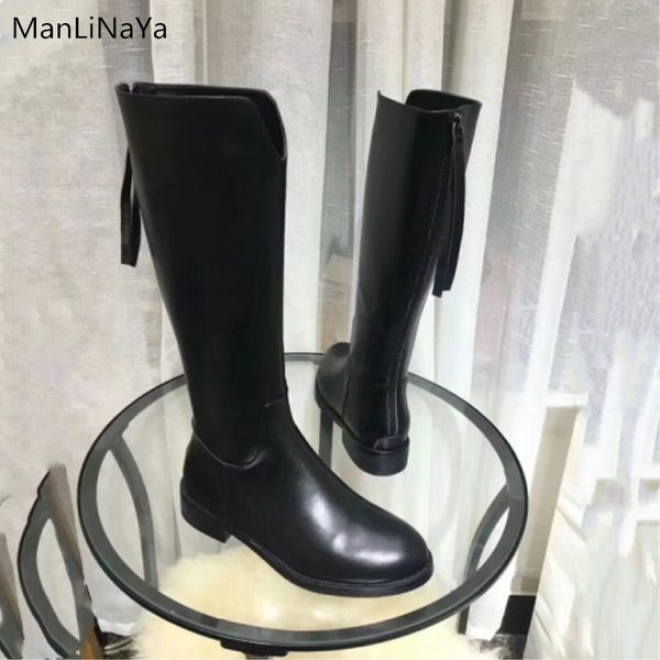 2019 new luxury design black leather women's shoes fashion ladies shoes back zipper flat boots motorcycle high boots women
2019 new luxury design black leather women's shoes fashion ladies shoes back zipper flat boots motorcycle high boots women