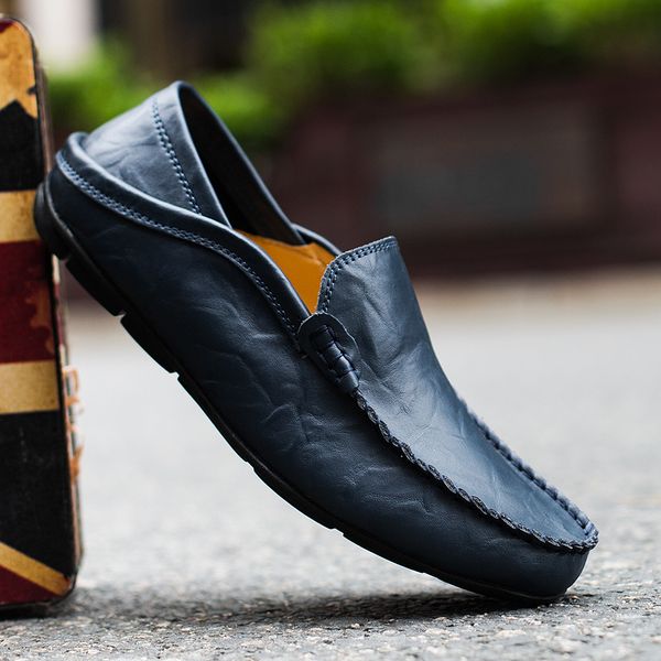 2020 fashion mens shoes genuine leather casual loafers man moccasins breathable comfortable male lightweight driving footwear, Black
2020 fashion mens shoes genuine leather casual loafers man moccasins breathable comfortable male lightweight driving footwear, Black