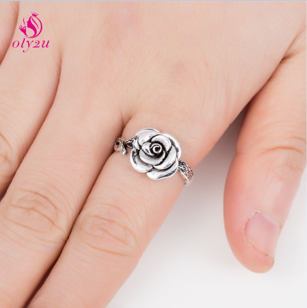 oly2u vintage charm metal rose flower adjustable ring for women bridesmaid wedding ring anillos, Golden;silver
oly2u vintage charm metal rose flower adjustable ring for women bridesmaid wedding ring anillos, Golden;silver