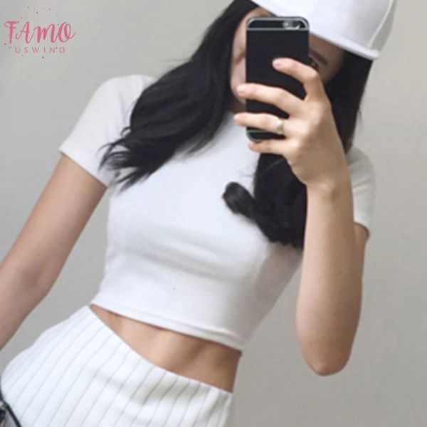 2020 personality fashion women summer t shirts short sleeves round neck slim fit casual pullover crop msj99, White
2020 personality fashion women summer t shirts short sleeves round neck slim fit casual pullover crop msj99, White