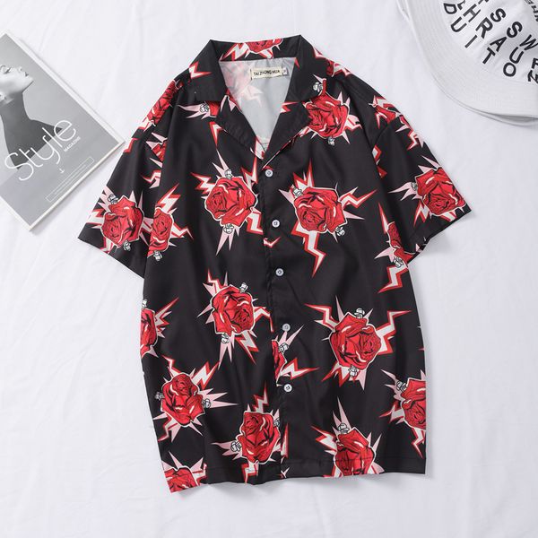 oscn7 casual cloud printed short sleeve shirt men street 2020 hawaii beach oversize women fashion harujuku shirts for men 445, White;black
oscn7 casual cloud printed short sleeve shirt men street 2020 hawaii beach oversize women fashion harujuku shirts for men 445, White;black