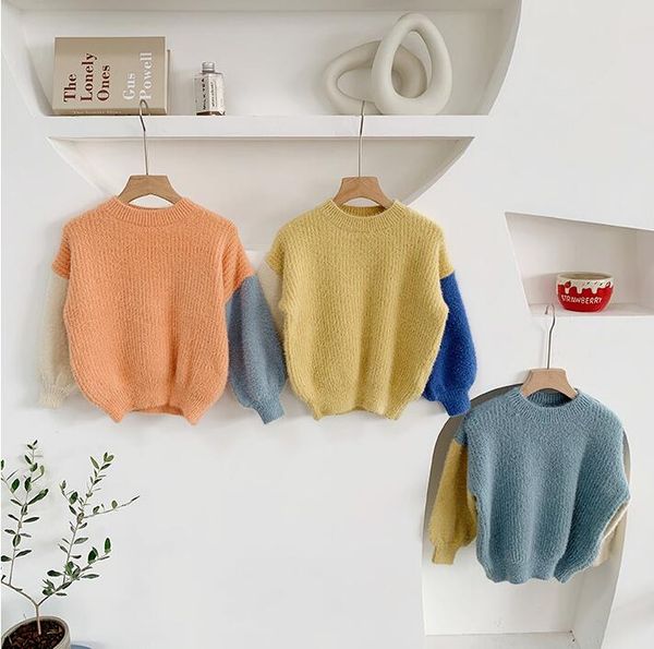 2019 new arrival girls boys knitted sweaters patchwork autumn winter fashion girls pullover sweater 2-7 years pz975, Blue;gray
2019 new arrival girls boys knitted sweaters patchwork autumn winter fashion girls pullover sweater 2-7 years pz975, Blue;gray