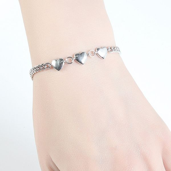 couple bracelet sterling silver 925 jewelry charms bracelets for women fashion love heart girlfriend gift, Black
couple bracelet sterling silver 925 jewelry charms bracelets for women fashion love heart girlfriend gift, Black