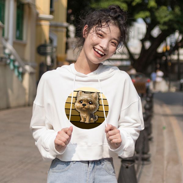 dog harajuku short hoodies for women/men autumn winter funny hip hop streetwear sweatshirts for boys/girls cotton hoodies, Black
dog harajuku short hoodies for women/men autumn winter funny hip hop streetwear sweatshirts for boys/girls cotton hoodies, Black
