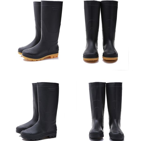 women men rainboots fashion knee-high tall rain boots england style waterproof welly boots rubber for water shoes rain shoes size39-45, Black
women men rainboots fashion knee-high tall rain boots england style waterproof welly boots rubber for water shoes rain shoes size39-45, Black