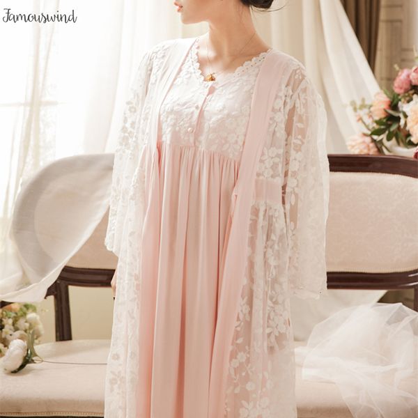 princess lace robe sleepwear nightgown set for ladies embroidery robe gowns women new fashion woman sleepwear, Black;red
princess lace robe sleepwear nightgown set for ladies embroidery robe gowns women new fashion woman sleepwear, Black;red
