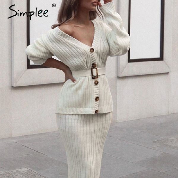 simplee женщин вязаные свитера платье elegant осень зима два куска юбка костюм белый с длинным рукавом женский кардиган миди платья, Black;gray
simplee женщин вязаные свитера платье elegant осень зима два куска юбка костюм белый с длинным рукавом женский кардиган миди платья, Black;gray